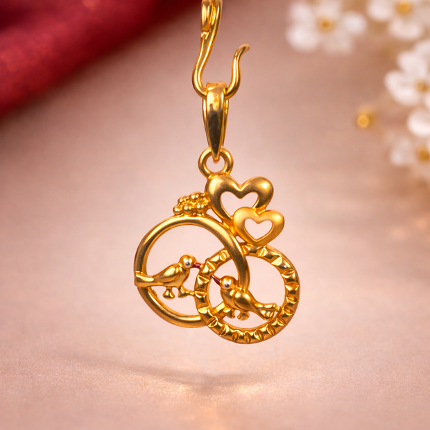 FANCY BIRD LOCKET