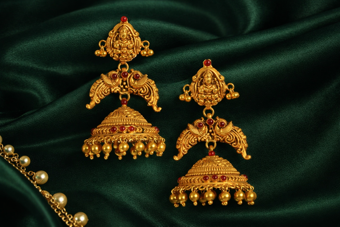 TEMPLE JHUMKA