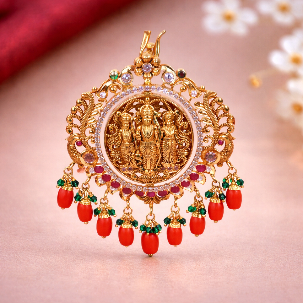 FANCY TEMPLE  LOCKET