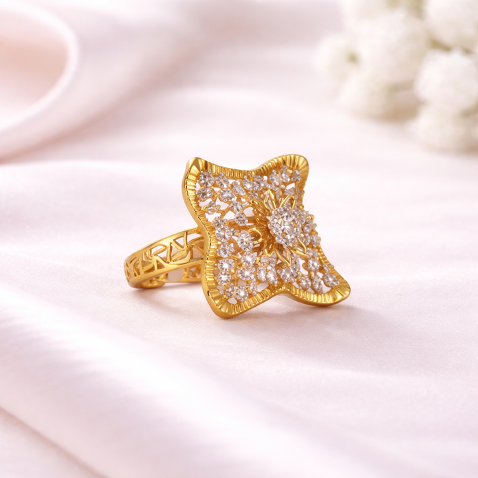 LADIES STONE RINGS