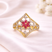 LADIES FANCY STONE RING