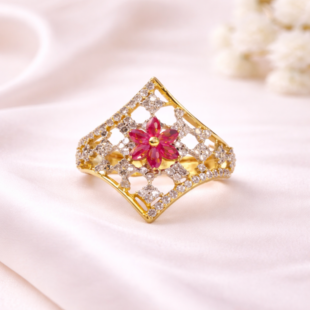 LADIES FANCY STONE RING