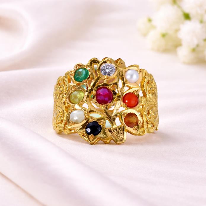 GENTS NAVRATHAN RING