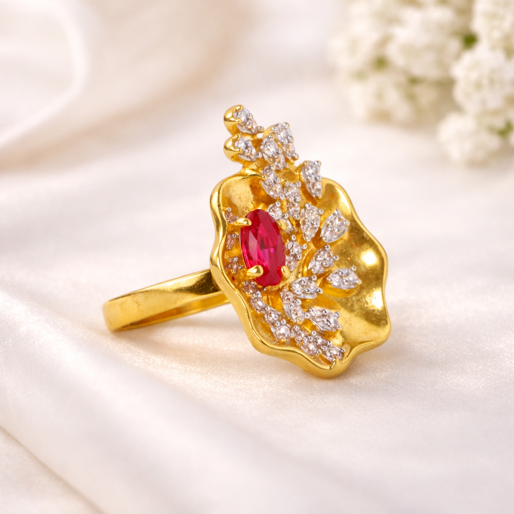 LADIES STONE RINGS