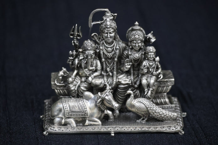 Siva Pariwar Antique Idol