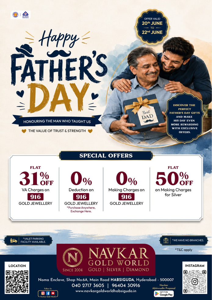 Father's Day Special at Navkar Gold World