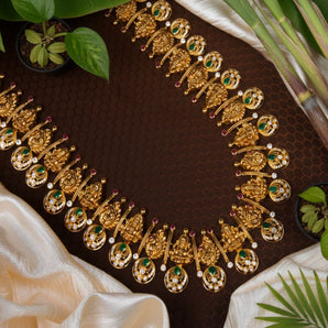 Bridal gold haram set